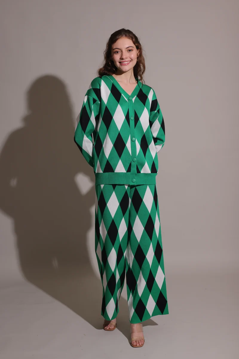 Dutch Coord Set (Green & Black)