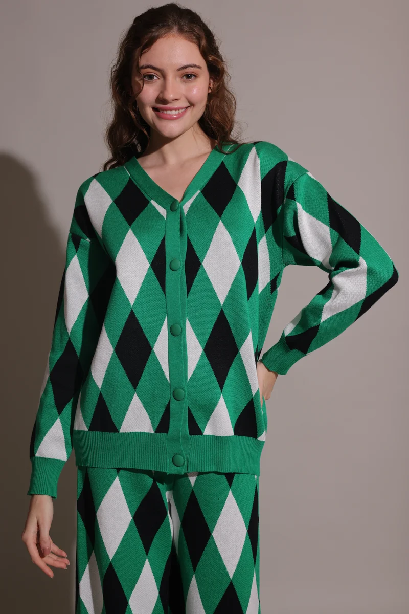 Dutch Coord Set (Green & Black)