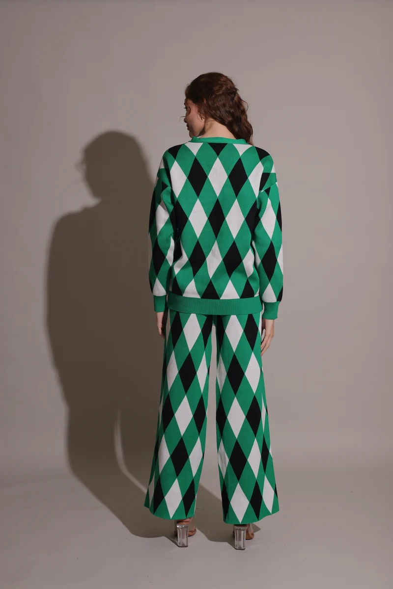 Dutch Coord Set (Green & Black)