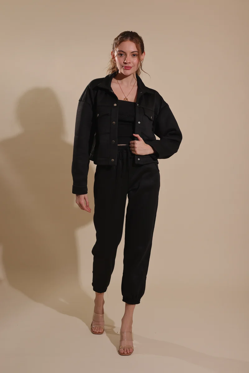 Phoebe Coord Set (Black)