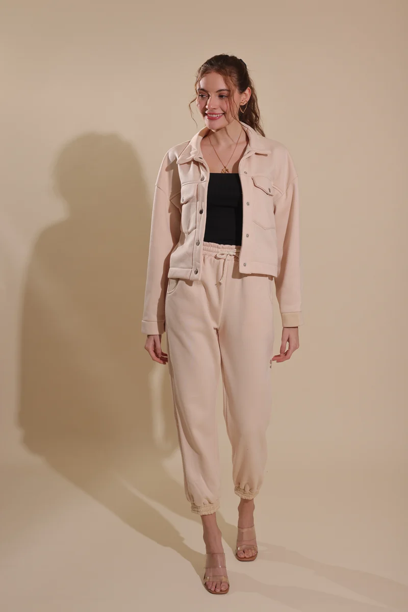 Phoebe Coord Set (Cream)