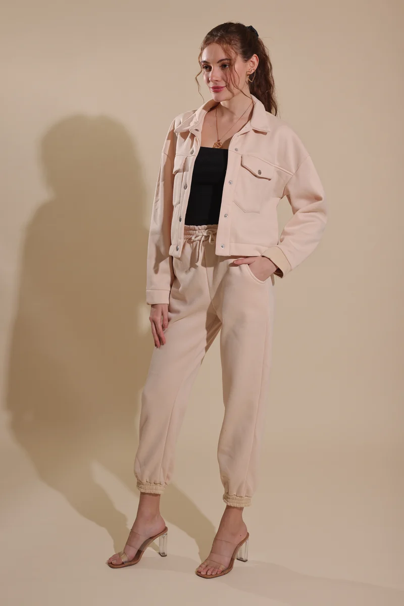 Phoebe Coord Set (Cream)
