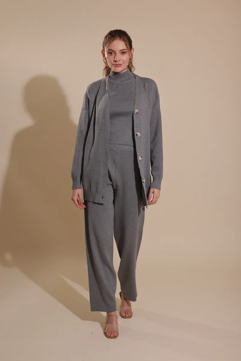 Suzanna Coord Set (Grey)