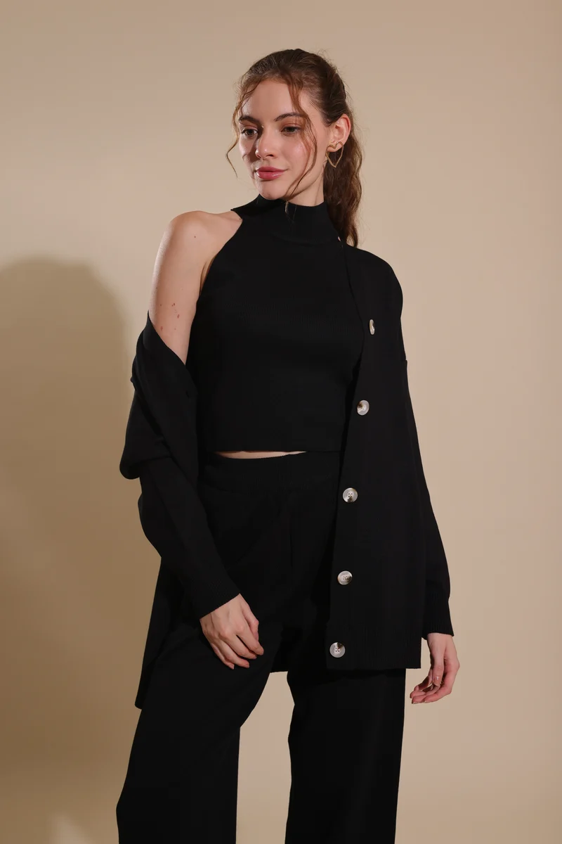 Suzanna Coord Set (Black)