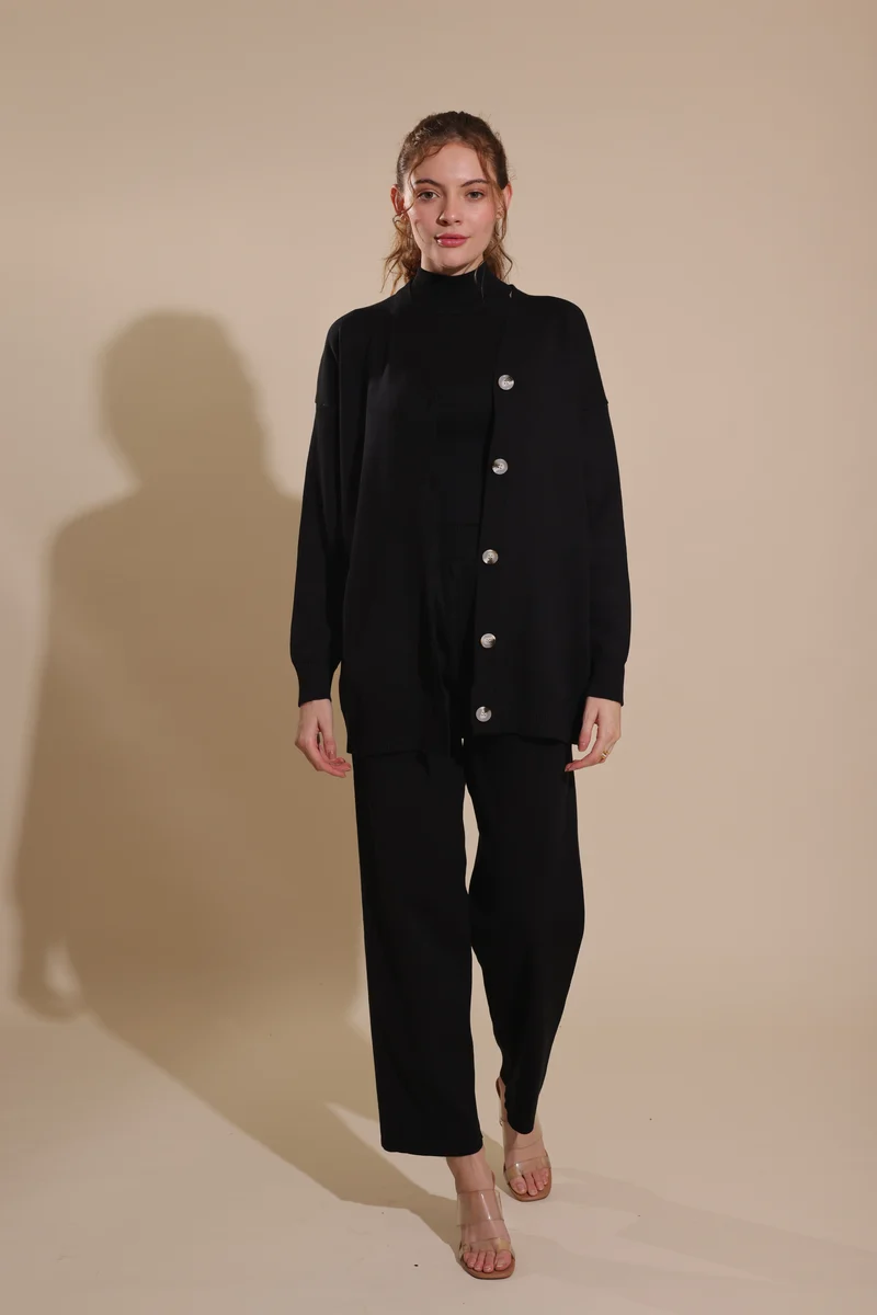 Suzanna Coord Set (Black)