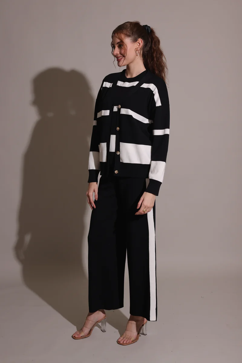 Melissa Coord Set (Black & White)