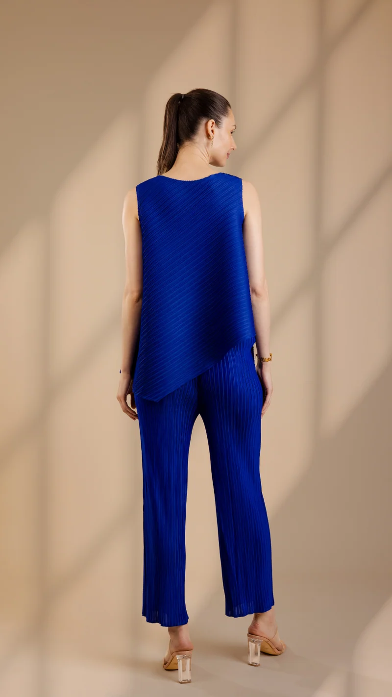 Murcia Pleated Coord Set (As Seen On Jannat Khurana)