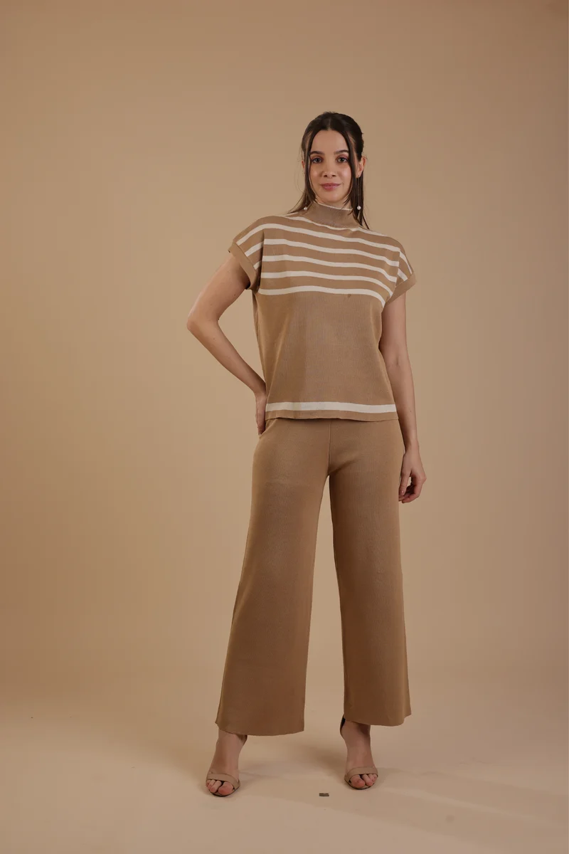 Torino Coord Set (Camel)