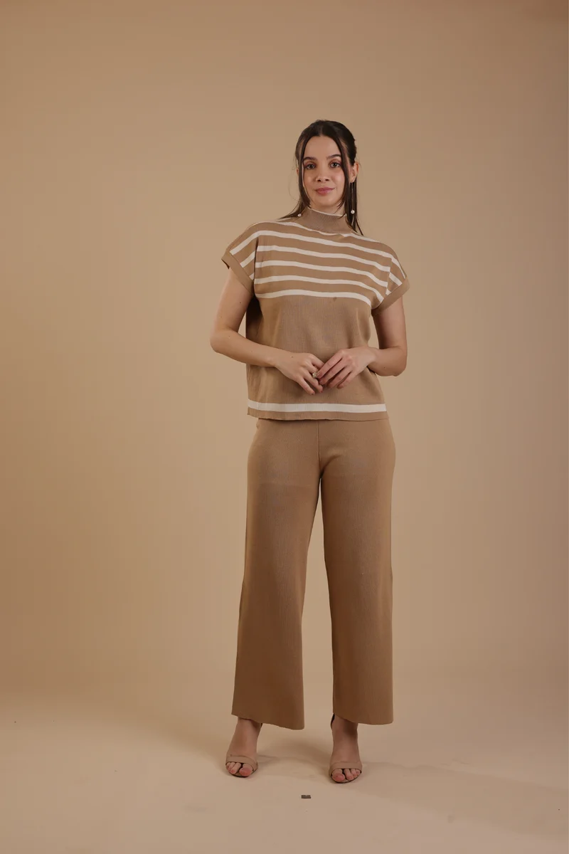 Torino Coord Set (Camel)