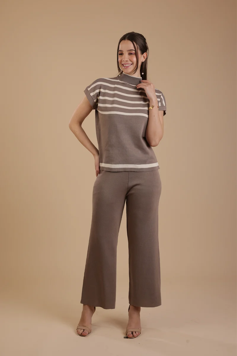 Torino Coord Set (Fossil Grey)