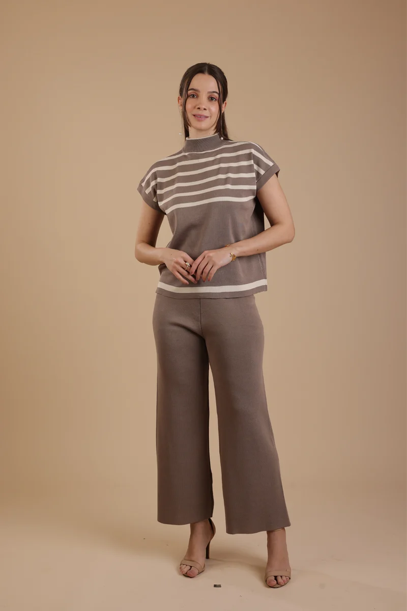 Torino Coord Set (Fossil Grey)