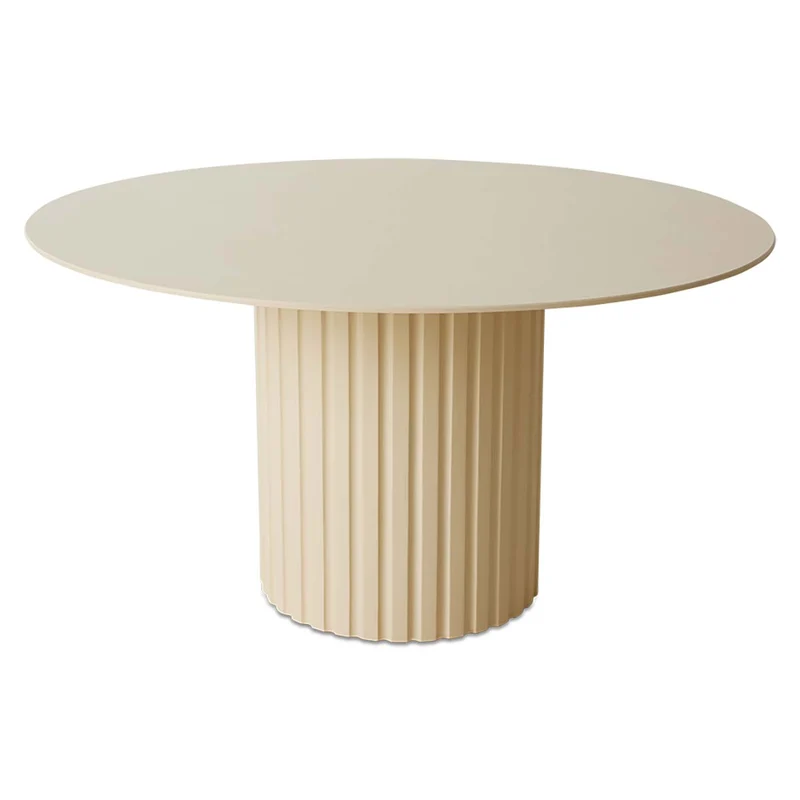 TABLE À MANGER COLONNE - BEIGE