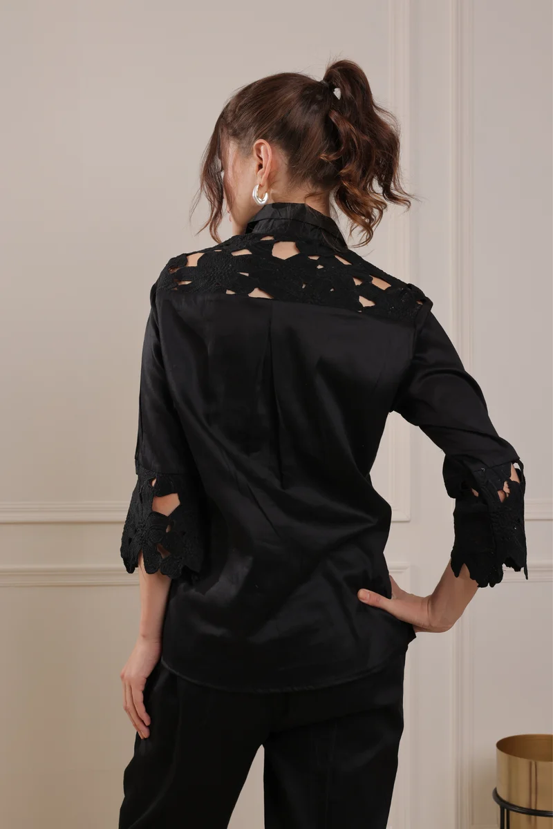 Romantic Coord Set (Black)