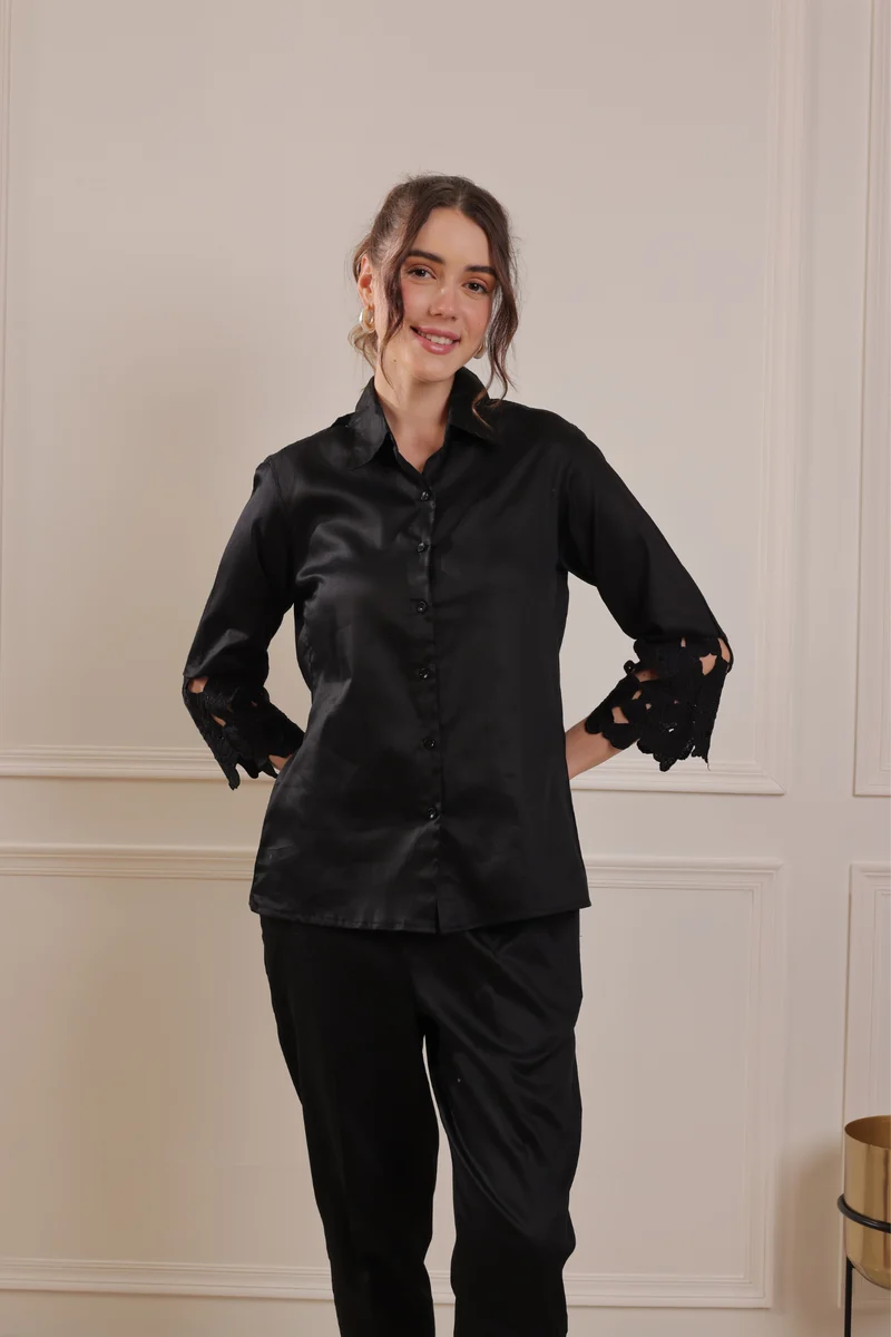 Romantic Coord Set (Black)