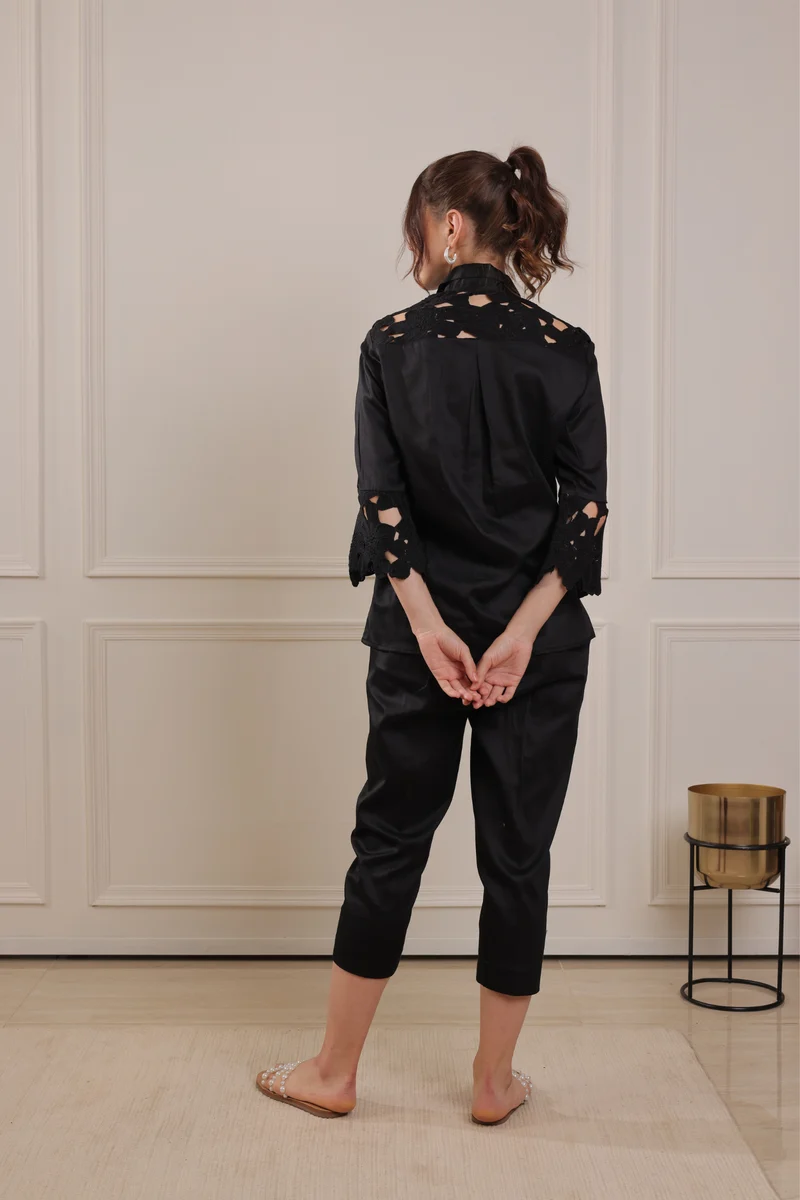 Romantic Coord Set (Black)