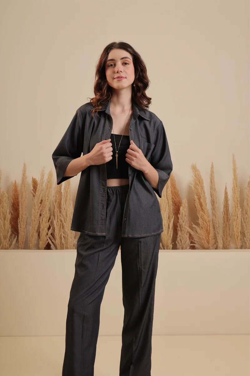 Sandra Coord Set (Charcoal)