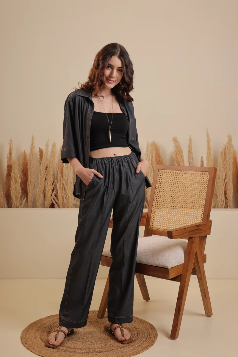 Sandra Coord Set (Charcoal)