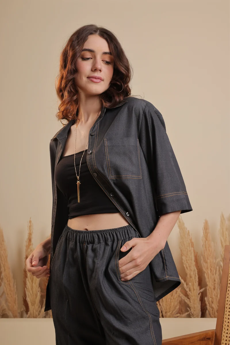 Sandra Coord Set (Charcoal)