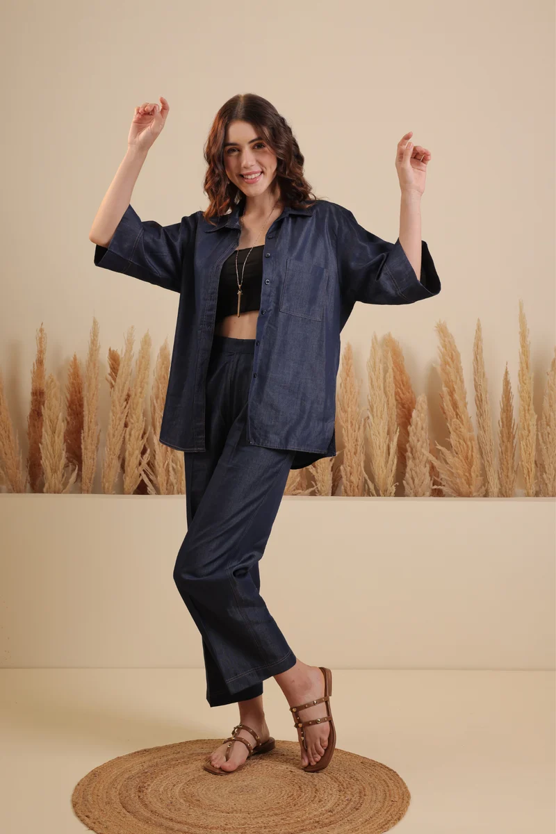 Sandra Coord Set (Indigo)