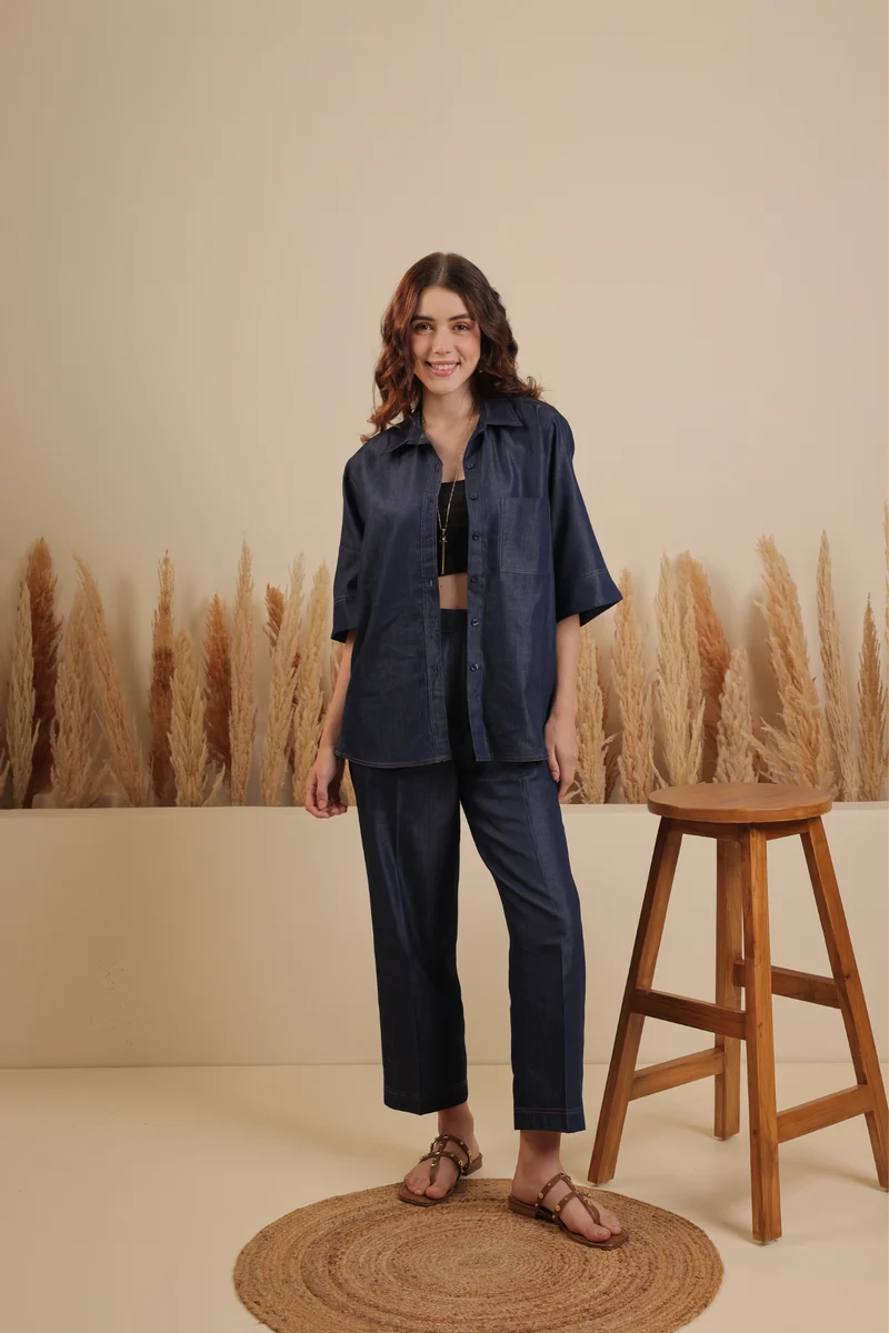 Sandra Coord Set (Indigo)