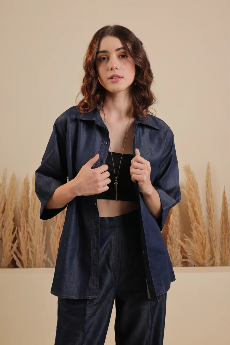 Sandra Coord Set (Indigo)