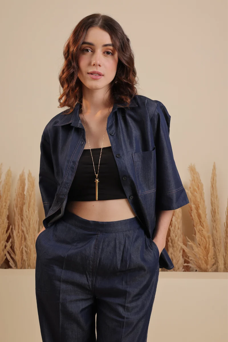 Sandra Coord Set (Indigo)