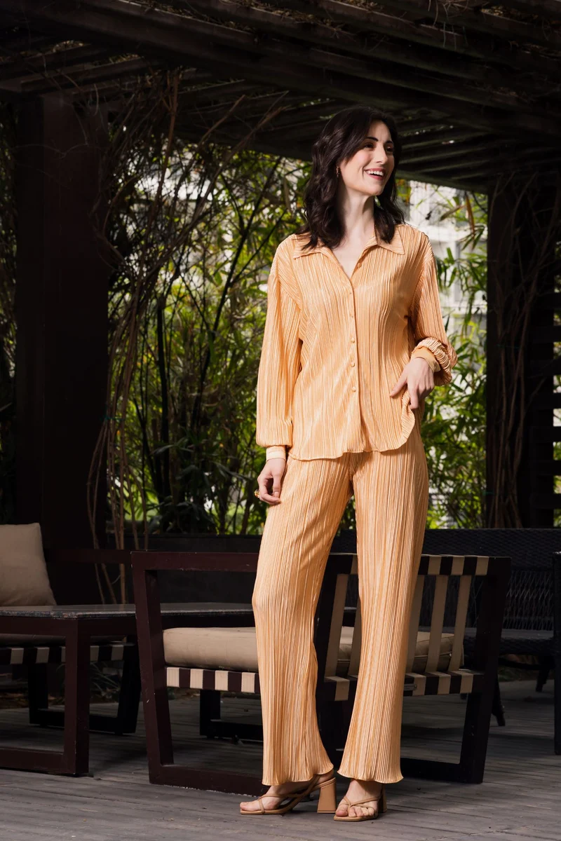 Sacramento Co-ord Set (Gold)