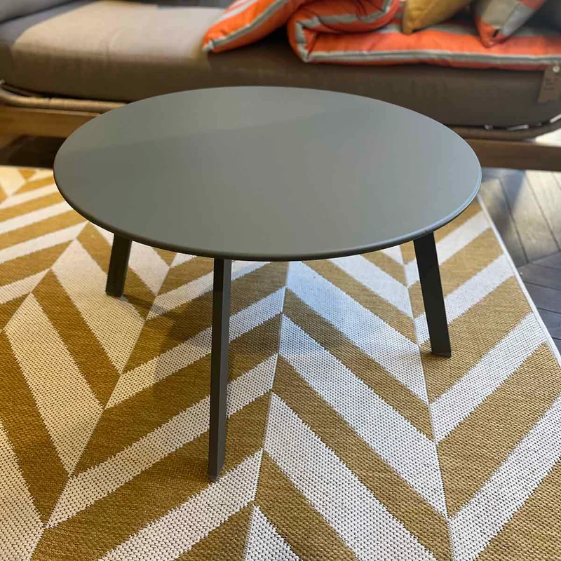 TABLE D'APPOINT MÉTAL VERT